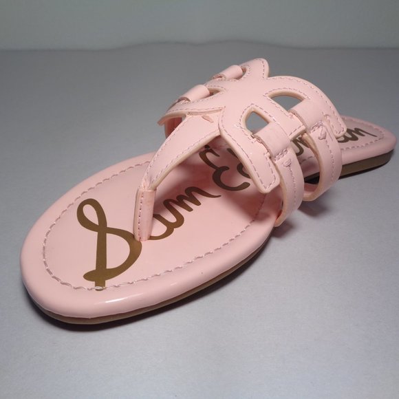 Sam Edelman Size 6 W Wide CARA Peach New Sandals - Picture 6 of 13